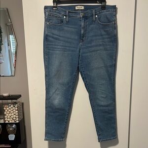 Madewell Stovepipe Denim Jeans